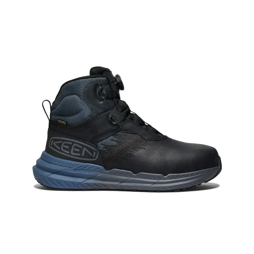 Secure Step Snow protection Men's Snapline RF Waterproof Boot (Carbon Toe)  |  Vintage Indigo/Black
