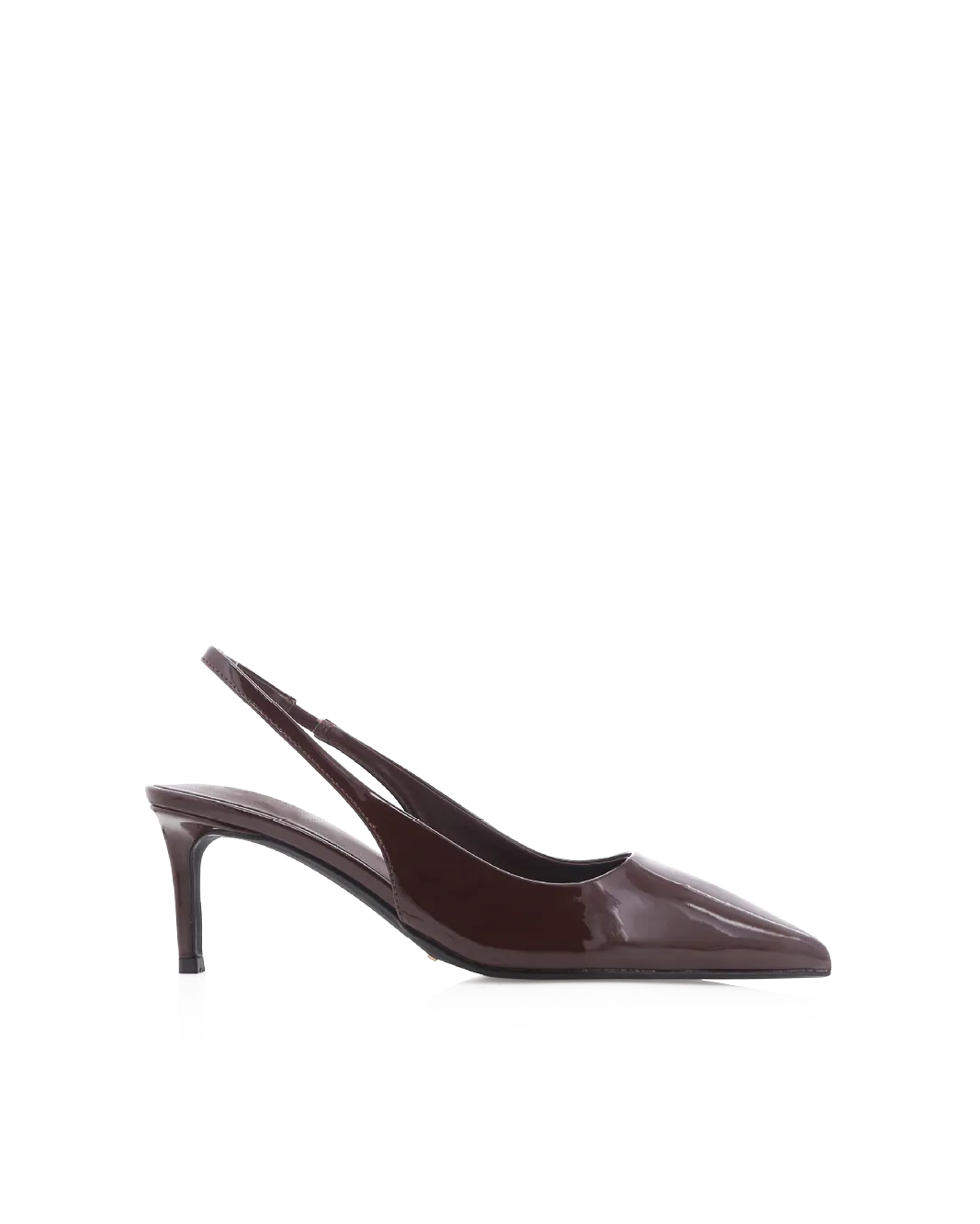 OSKANNA - CHOCOLATE PATENT Casual Wedding Heels