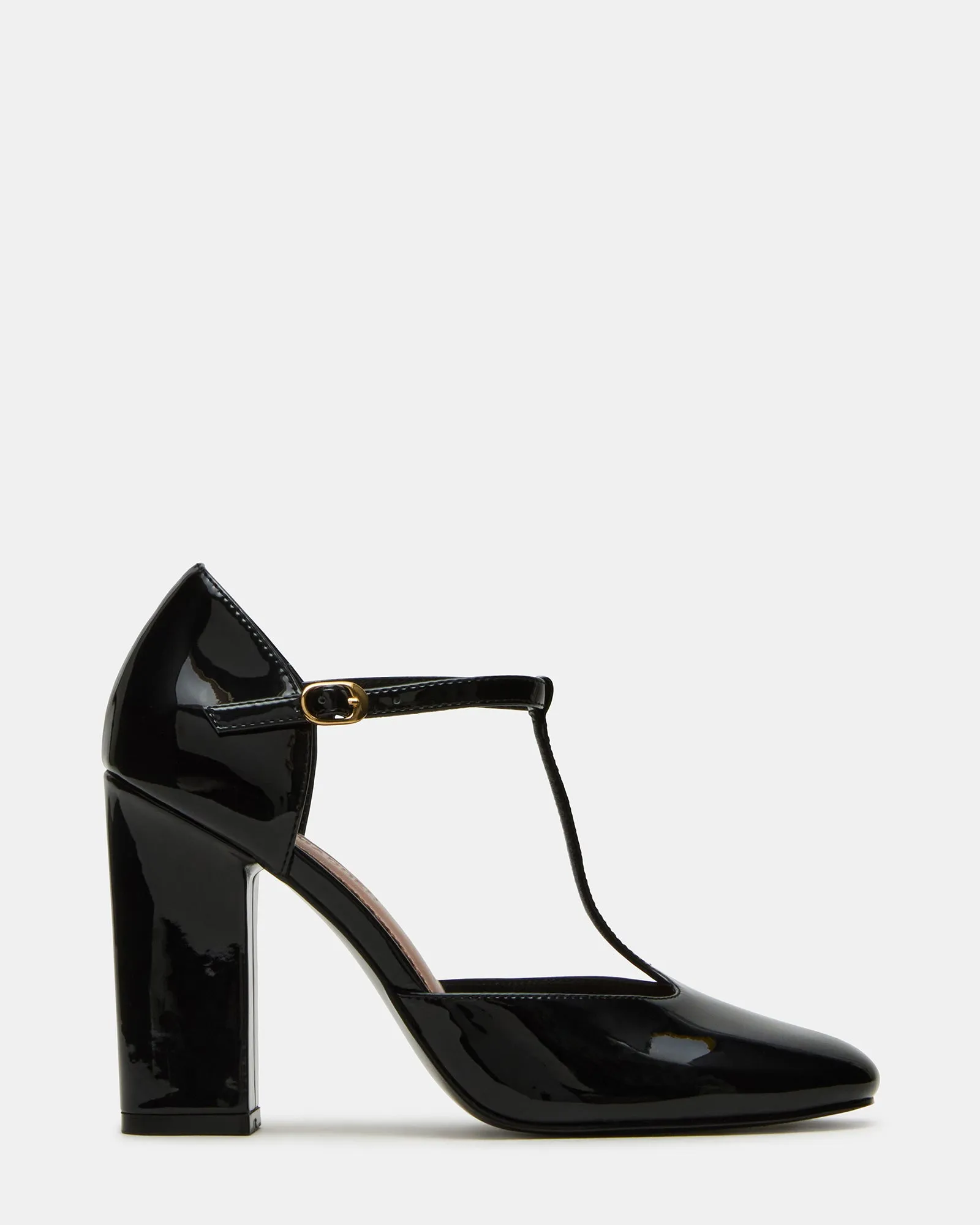 MALCOLM BLACK PATENT Wide toe box Anti Abrasion