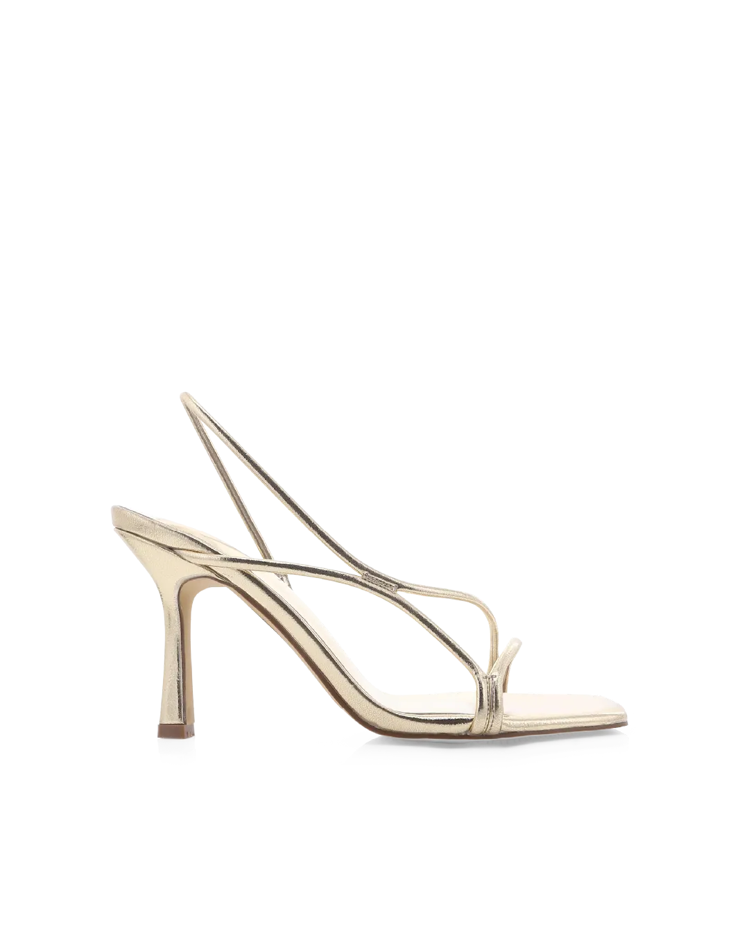 Comfortable fit Peep Toe Pumps SOLEIL - GOLD METALLIC