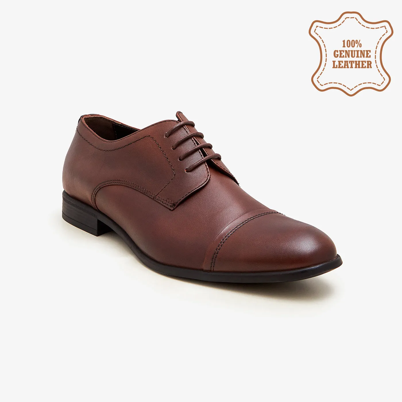 Men's Leather Formals Smooth Step Comfort Style