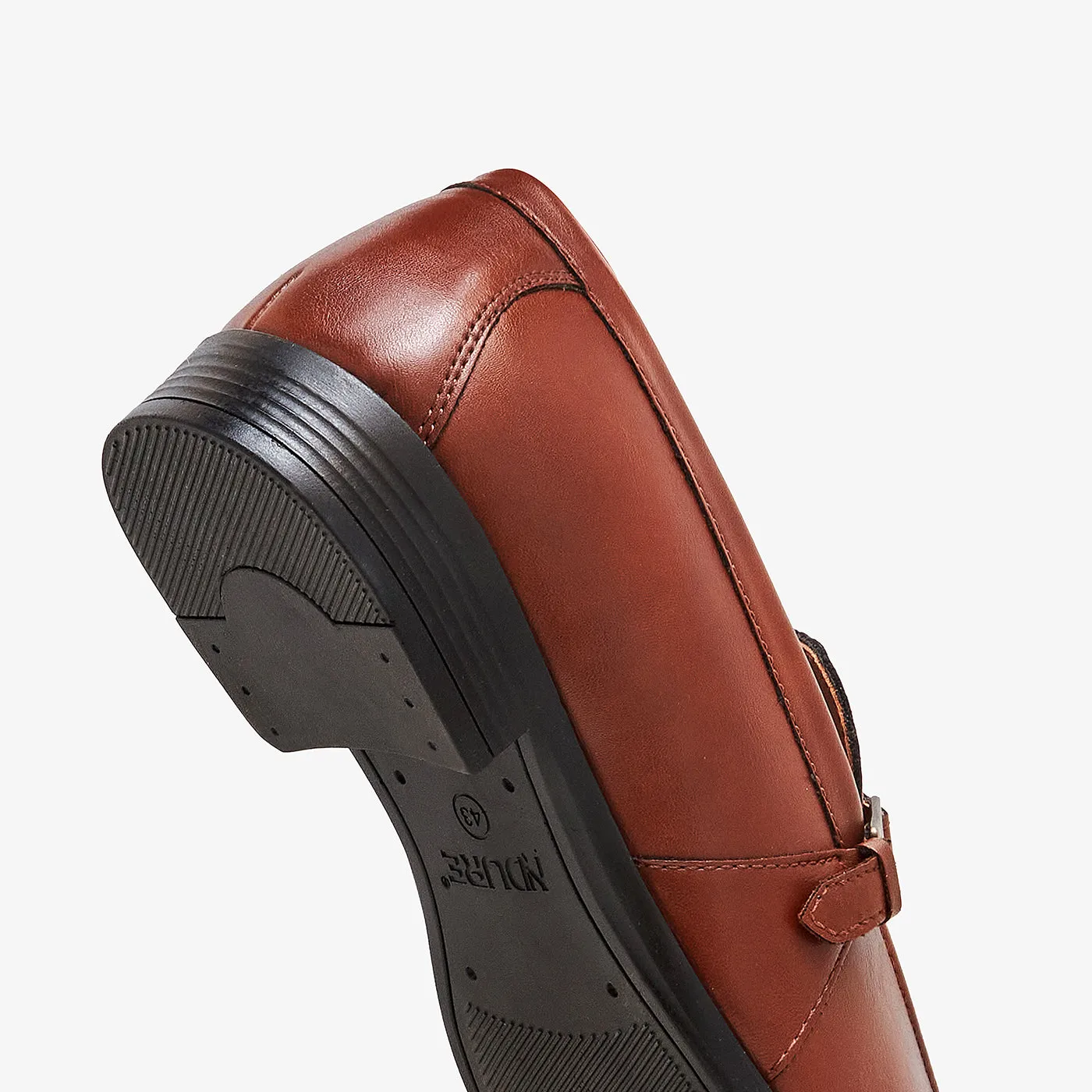 Elegant Workday Fit Step Comfort Men's Round Toed Dress Shoes