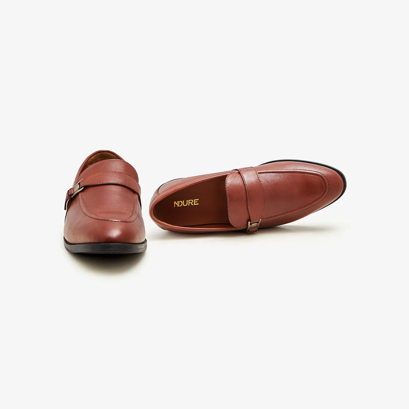 Men's Round Toed Dress Shoes Travel Friendly