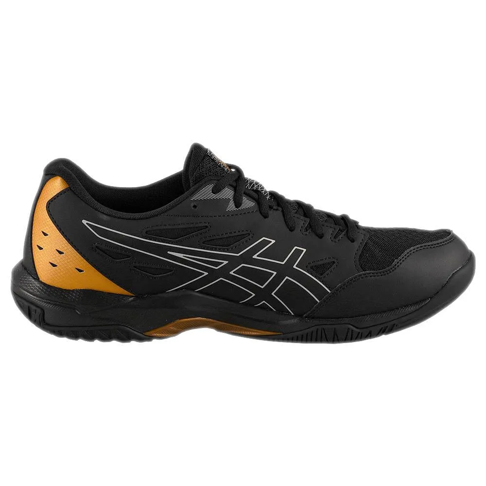 Asics Men's Gel-Rocket 11 - Black/Piedmont Grey Grip Flex Hard Court