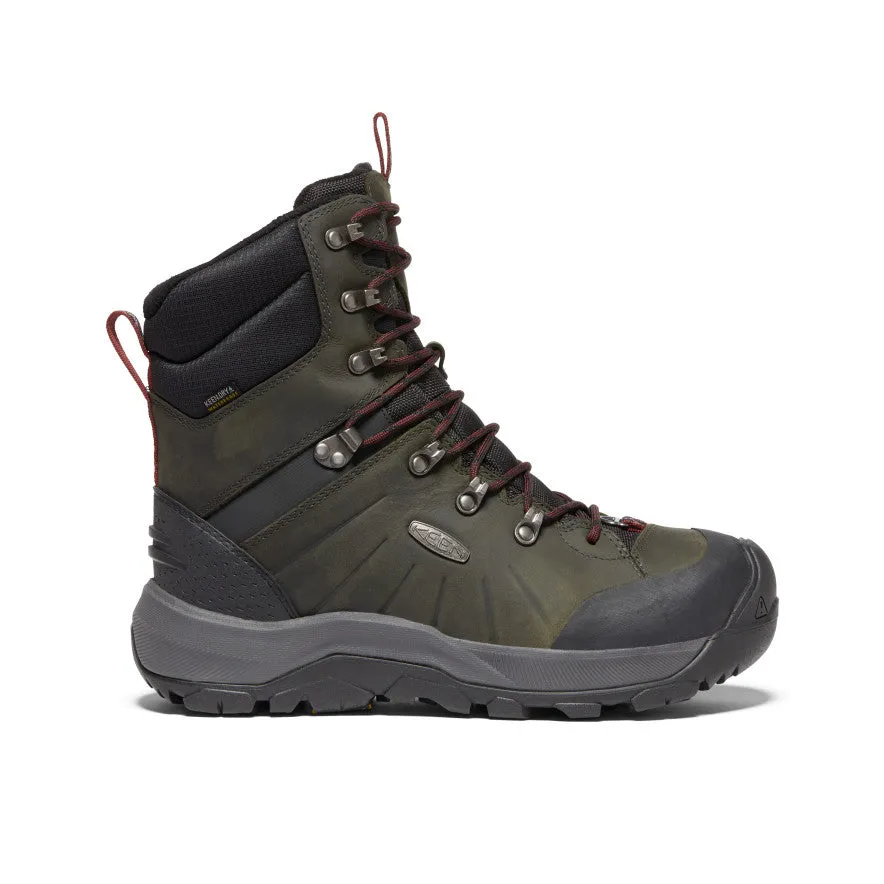 Trail Focus Men's Revel IV High Polar Waterproof Boot  |  Magnet/Red Carpet