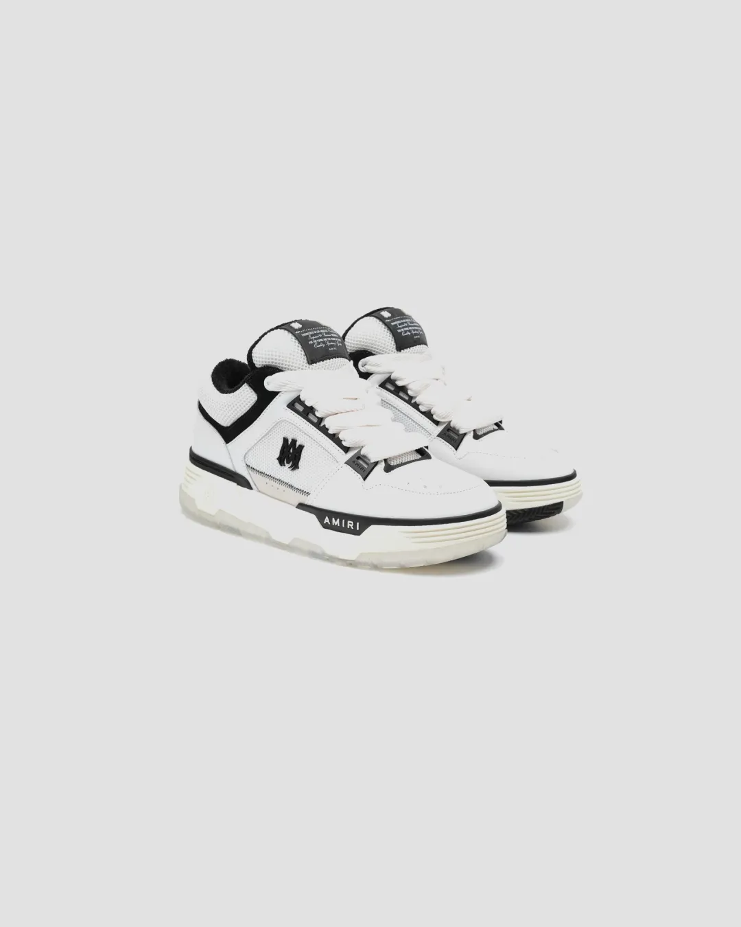 AMIRI MA-1 White Black Panelled Sneakers Shock absorption