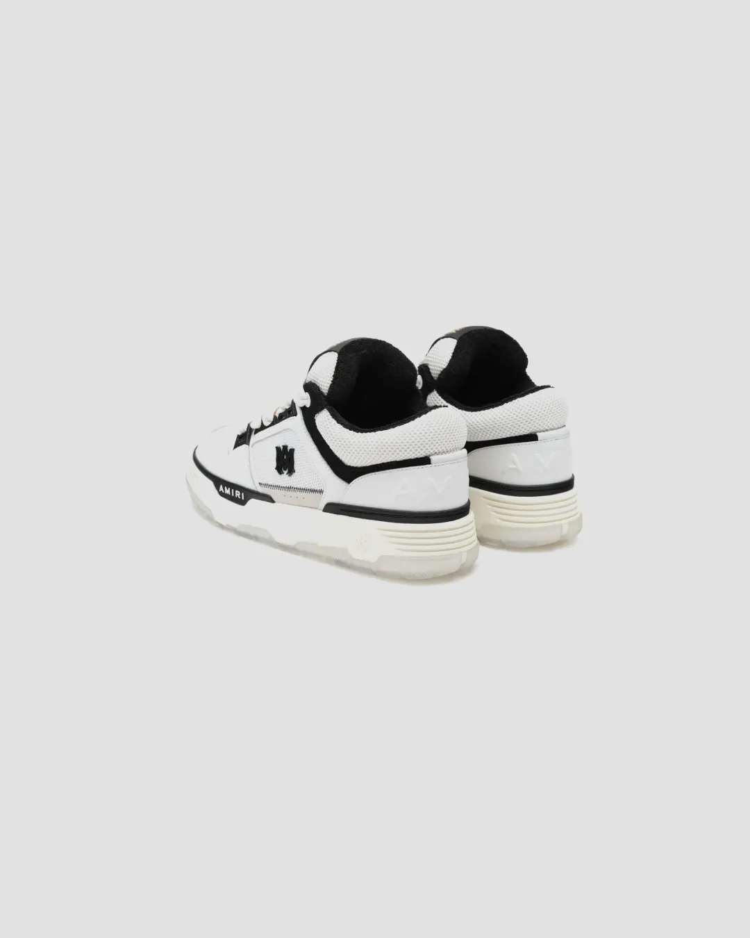 AMIRI MA-1 White Black Panelled Sneakers cross - country running shoes non - slip shoes
