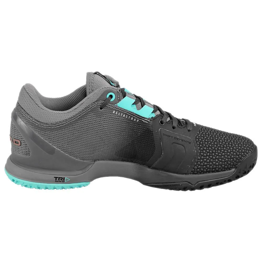 Head Women's Sprint Pro 3.0 SF - Black/Light Blue Iconic look All-weather chic