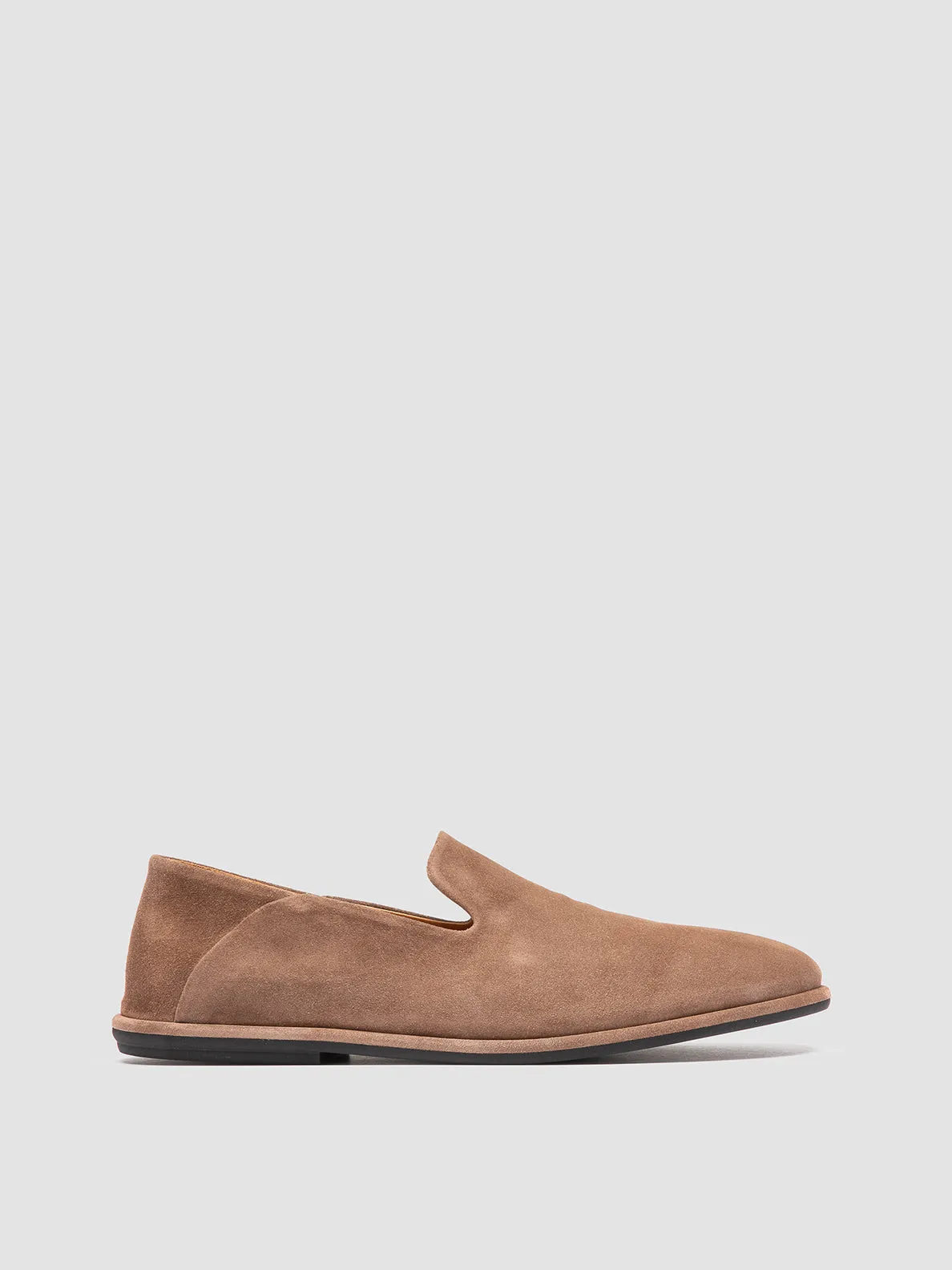 Superior support Smooth Movement MIENNE 001 - Taupe Suede Penny Loafers