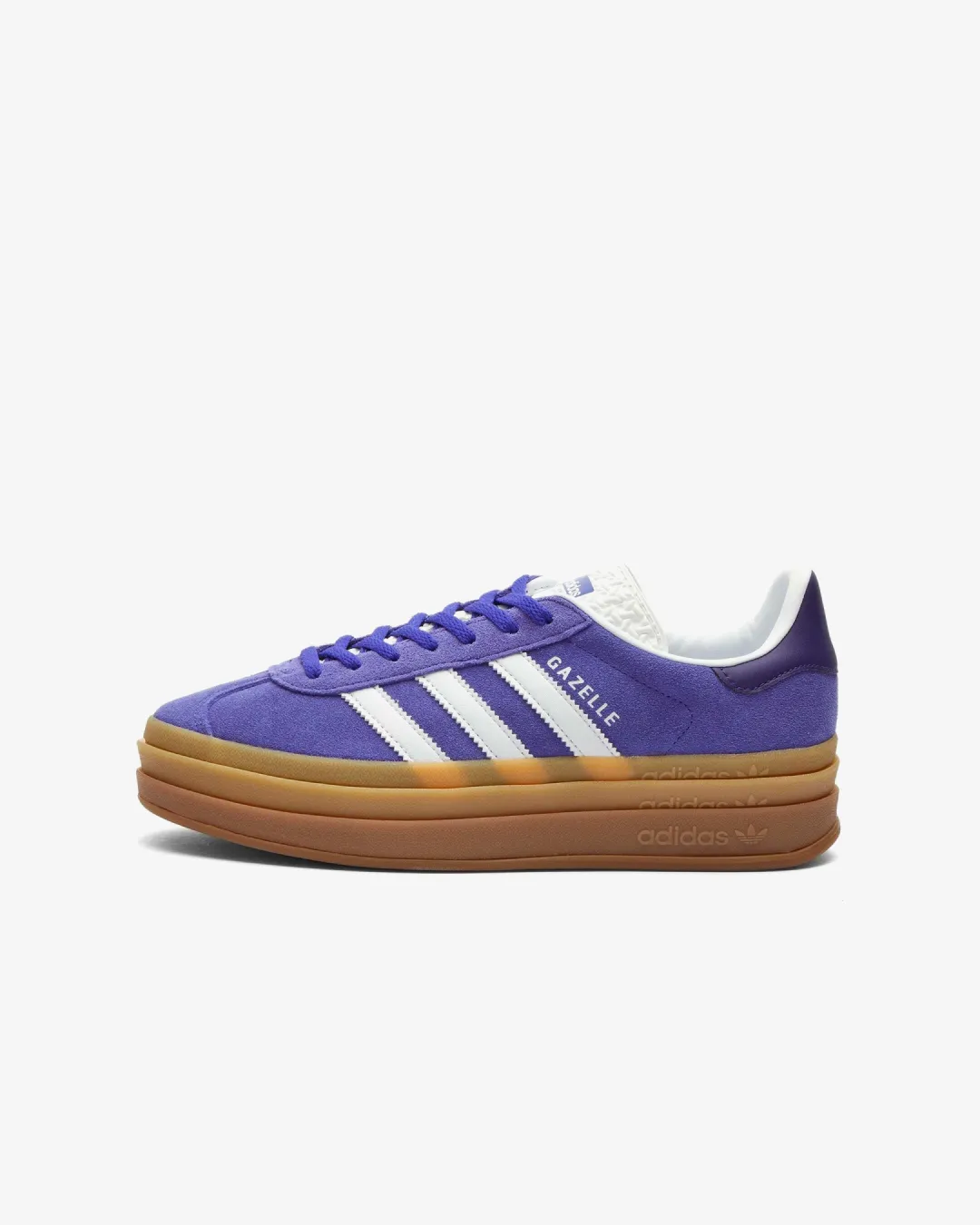 Adidas WMNS Gazelle BOLD Energy Ink Gum Sneakers Dad Style