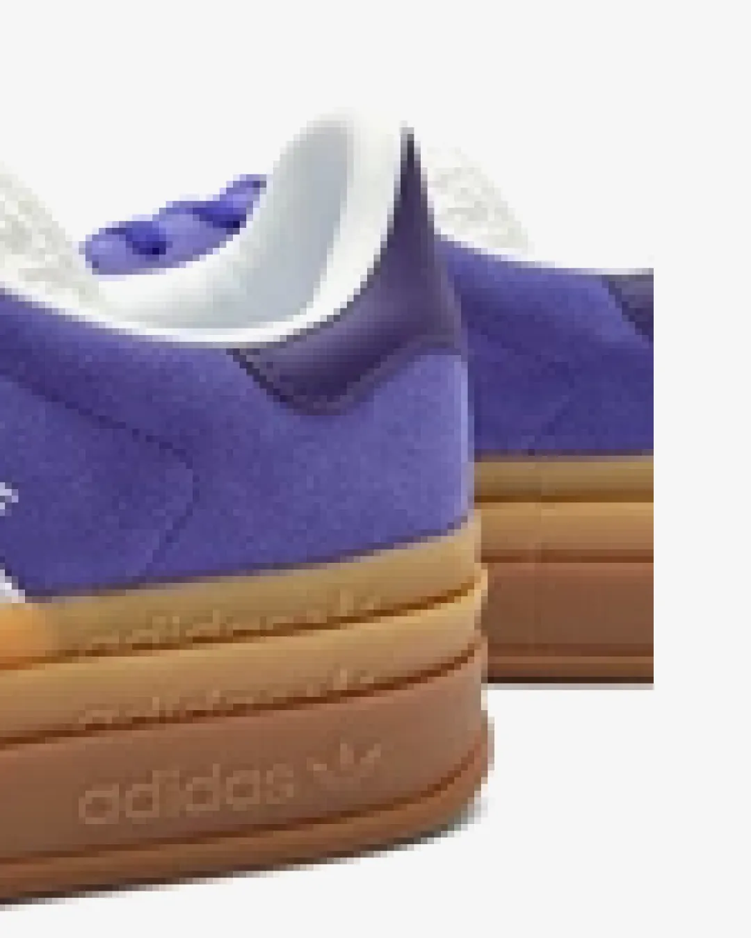 Adidas WMNS Gazelle BOLD Energy Ink Gum Sneakers mid - foot - strike shoes All-Terrain Flexibility