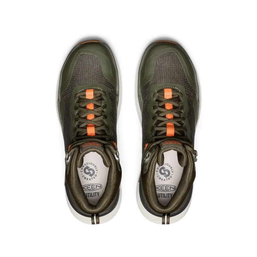 Men's Synchro Waterproof Work Boot (Carbon Toe)  |  Forest Night/Gum Multi-Season Wear