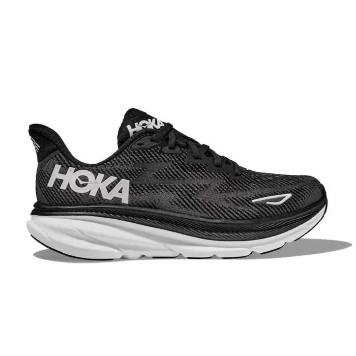 Low Maintenance ensure safety HOKA Women's Clifton 9 Black/White