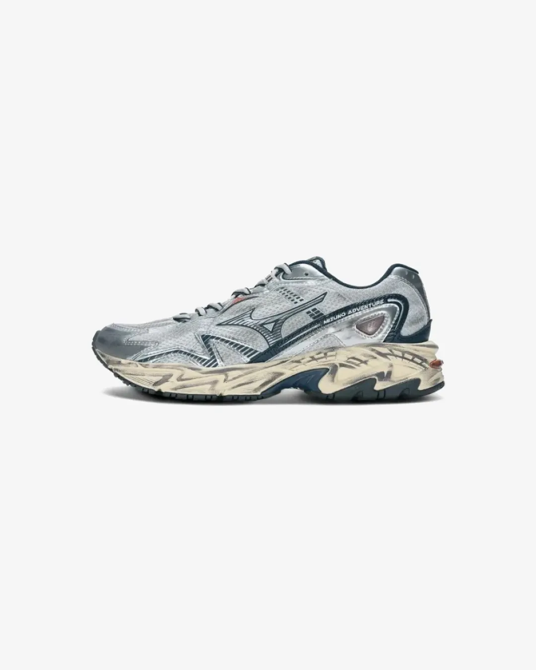 Mizuno Adventure Silver Navy Sneakers Style - updated Indoor fitness