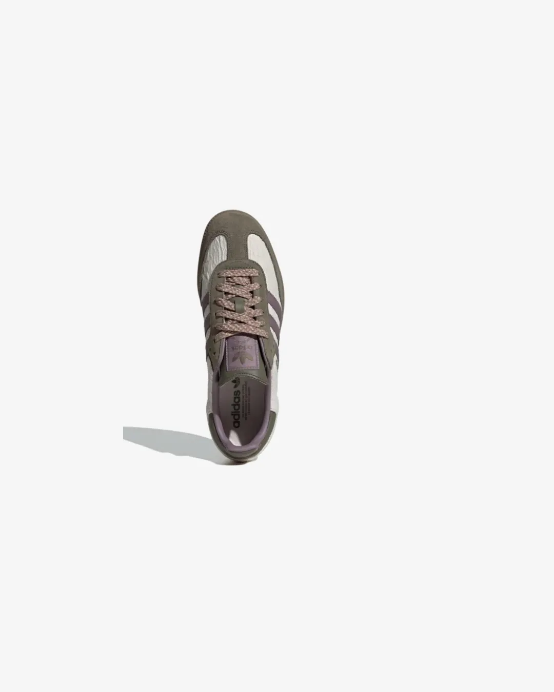 Adidas Samba OG Vintage ??Khaki Purple?? Sneakers late evening running gym workouts
