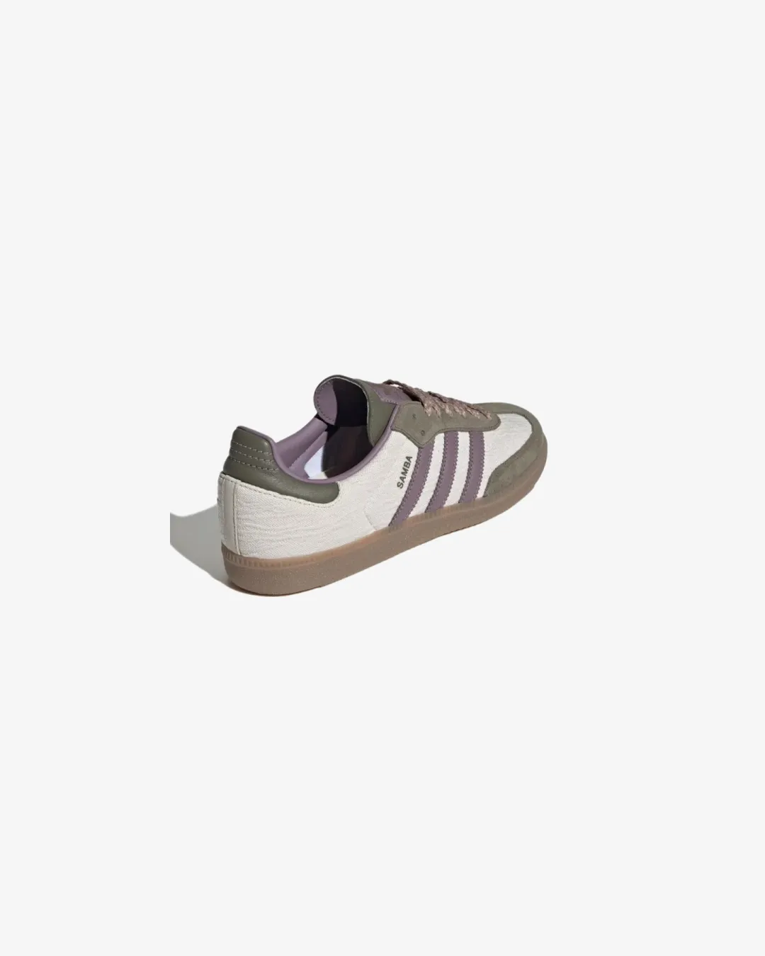 Adidas Samba OG Vintage ??Khaki Purple?? Sneakers Stone Grip Game Fit