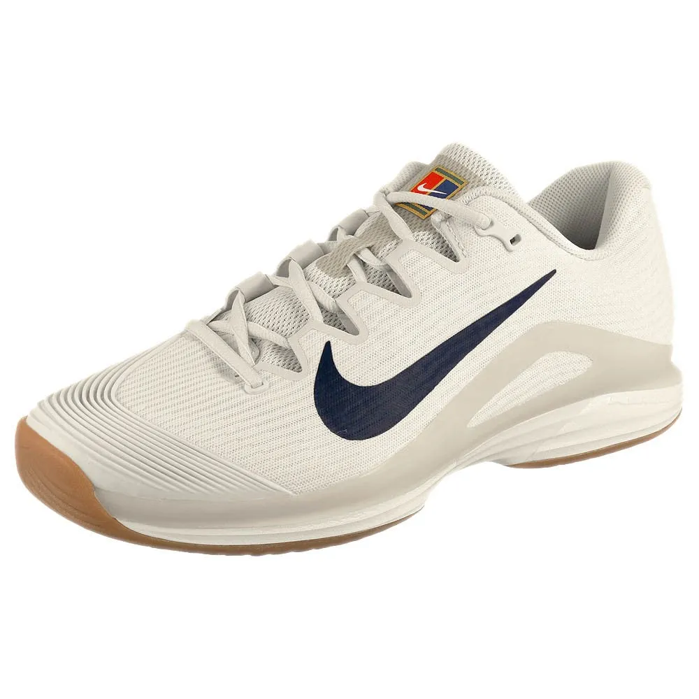 Nike Men's Air Zoom Vapor 12 - Summit White/Binary Blue Step Ready Cushioned Support