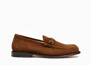 Horsebit Loafer Bourbon Suede Arch support Stone Path