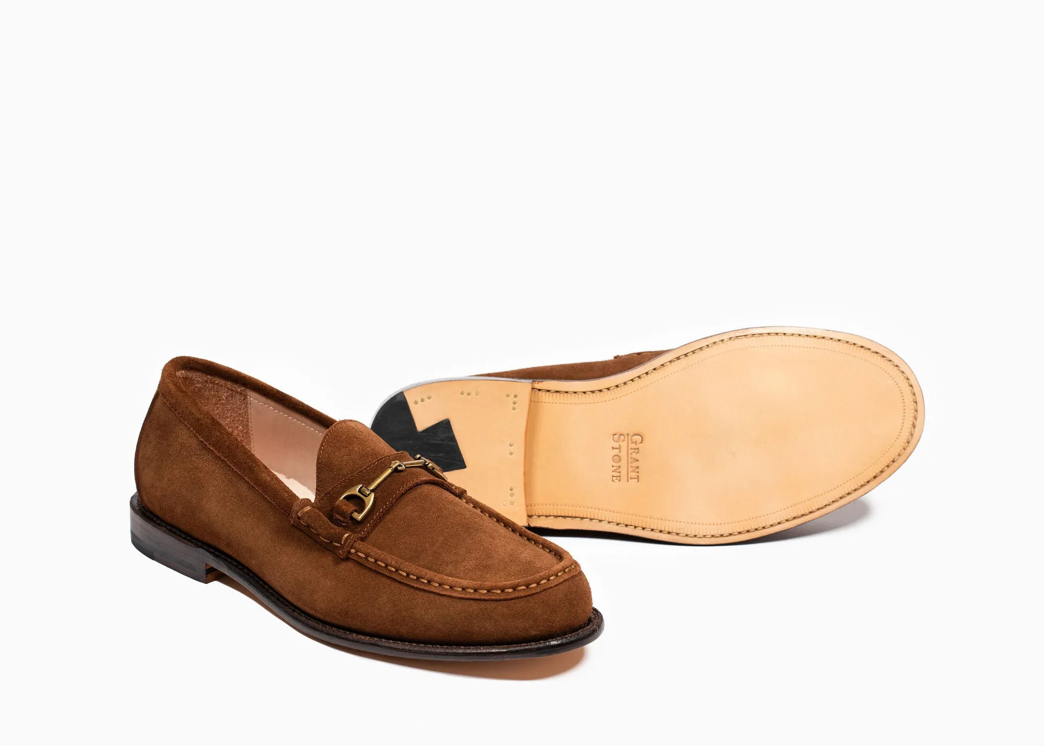 Horsebit Loafer Bourbon Suede Plush comfort