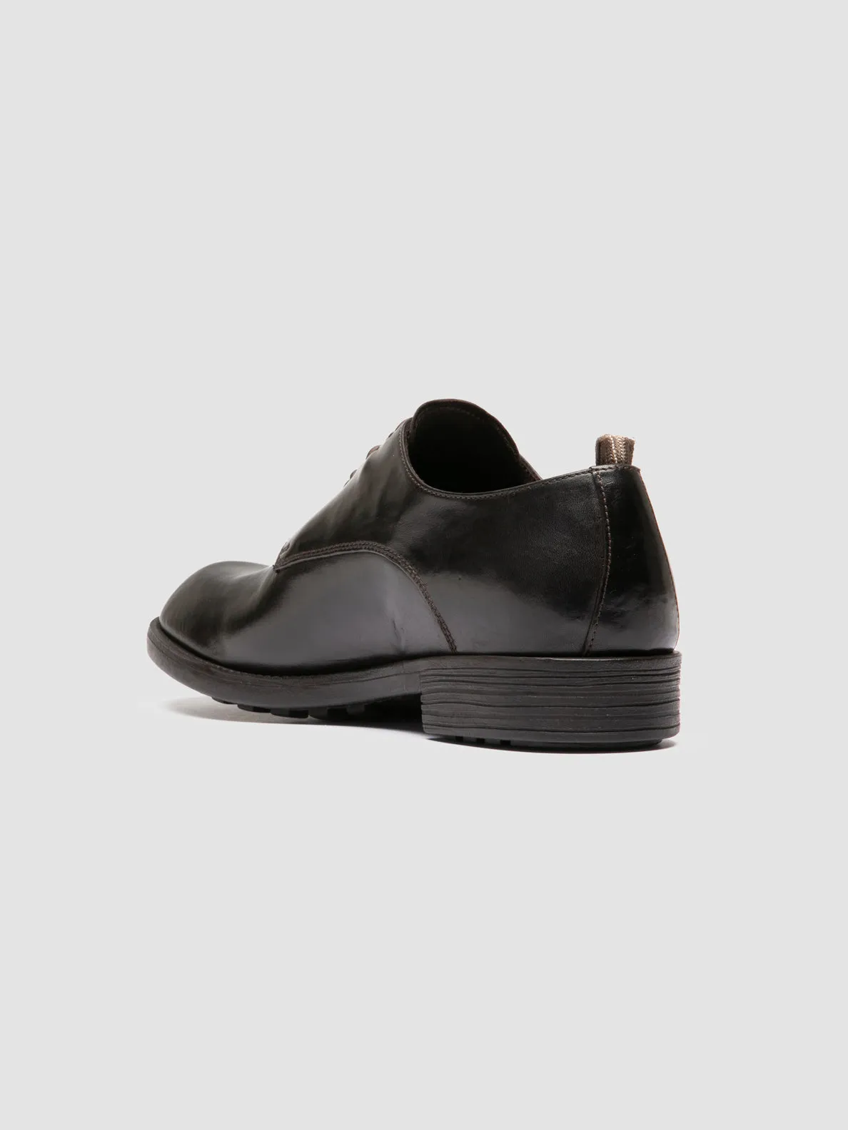 DIARY 009 - Brown Leather Derby Shoes Aerodynamic Form
