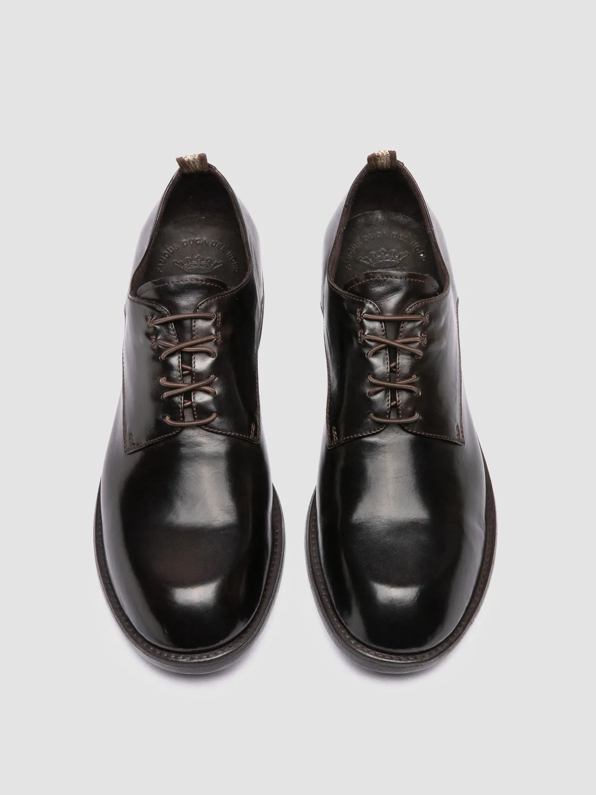 Training Sessions DIARY 009 - Brown Leather Derby Shoes