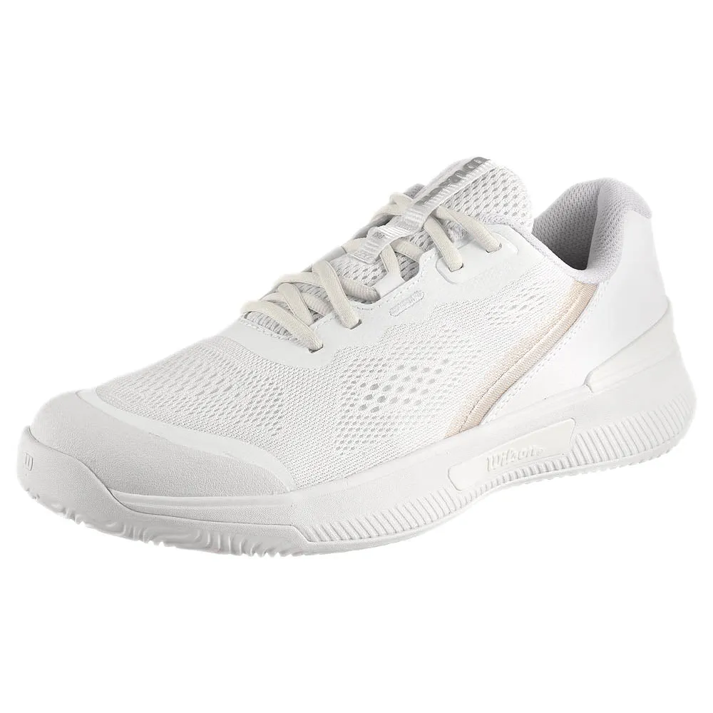 Elegant shock absorption Quick Flow Wilson Women's Intrigue Pro - White/Silver