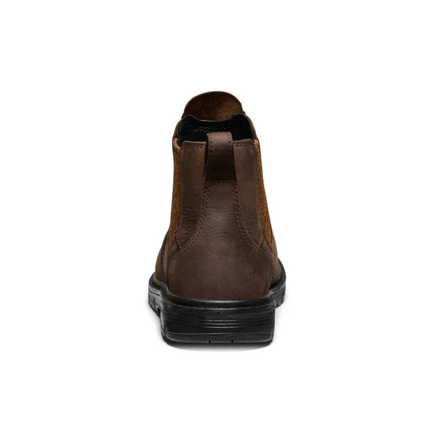 Women's San Jose Chelsea 90?? Heel Boot (Aluminum Toe)  |  Cascade Brown/Black Comfortable Flex Heavy Duty