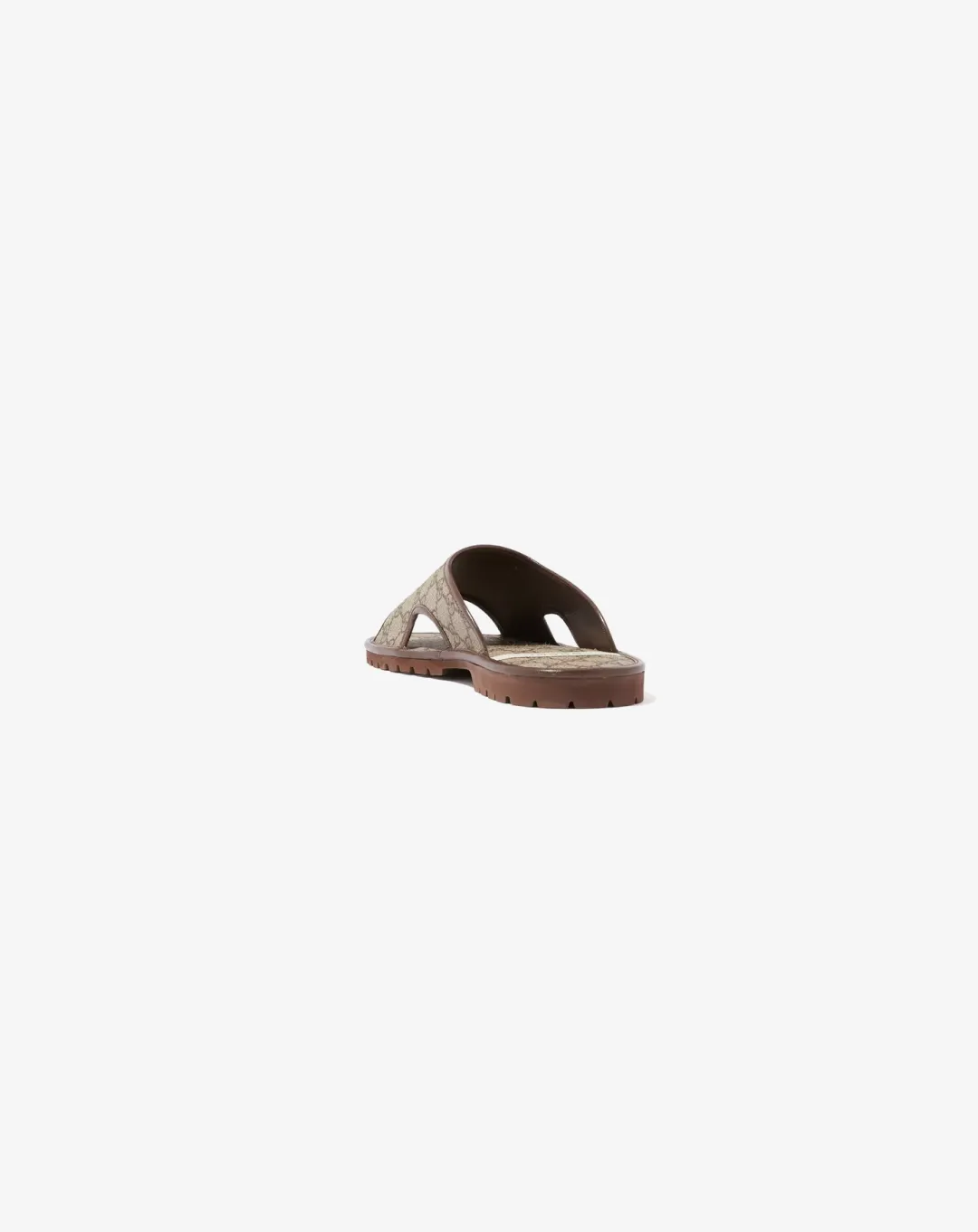 Gucci Men??s GG Supreme Sandal Balance Core Greek Ease