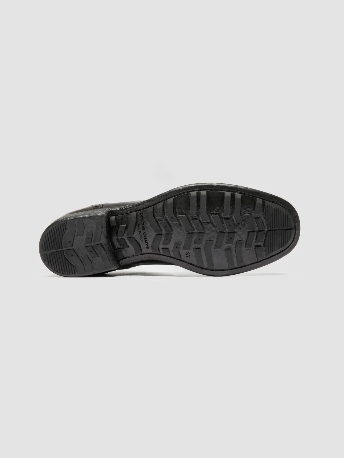 CALIXTE 084 - Green Leather Oxford Shoes Leather Cool Grass Hike