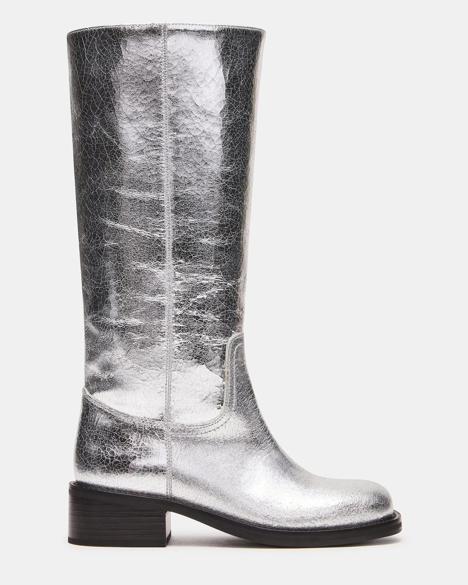 RIGGS SILVER LEATHER Modern Minimal