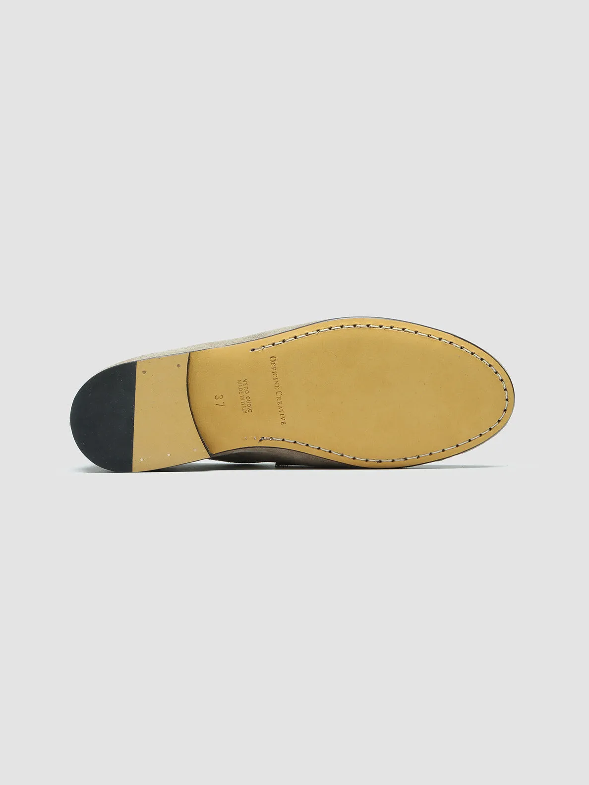 Low Heel New York BLAIR 001 - Taupe Suede Loafers