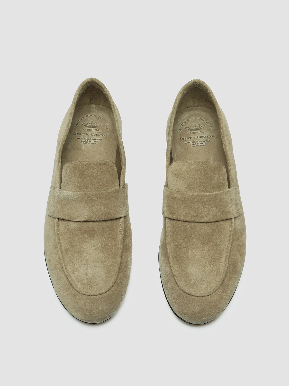 Active Path BLAIR 001 - Taupe Suede Loafers