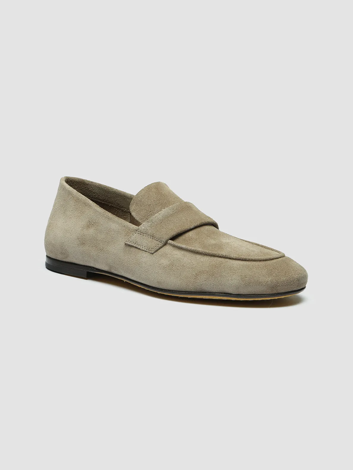 Punch Step Flexible Comfort BLAIR 001 - Taupe Suede Loafers