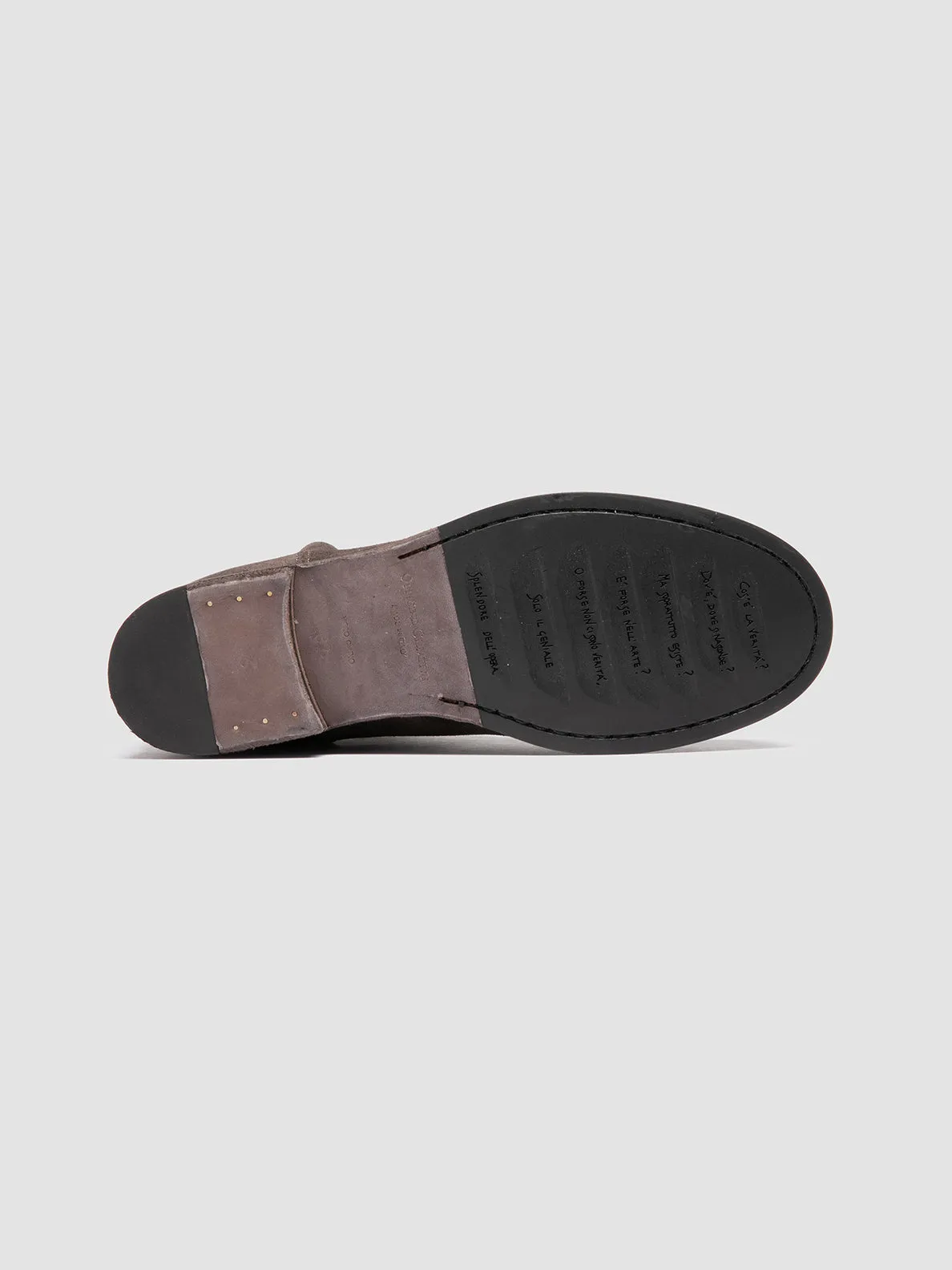 BULLA DD 304 - Taupe Suede Zipped Boots Soft Grip Punch Step