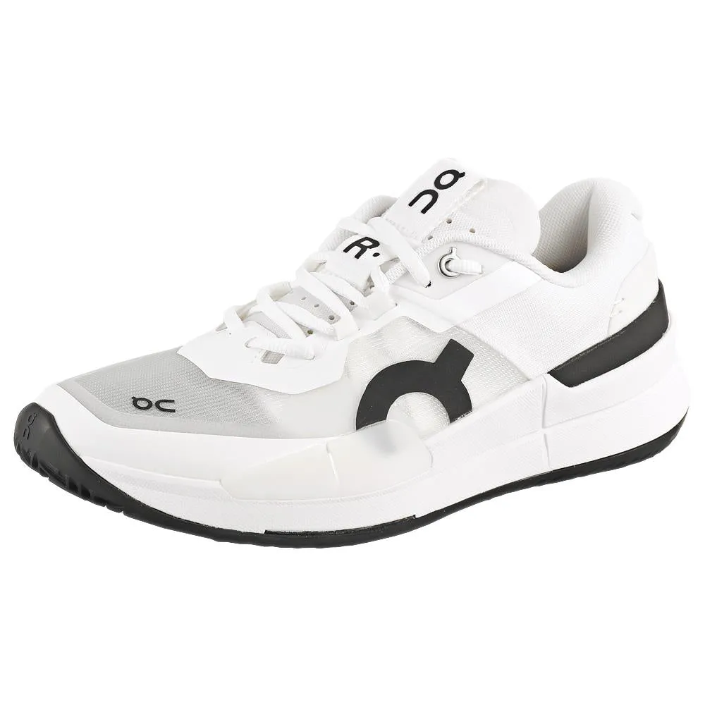 On Women's THE ROGER Pro 2 Clay - White/Black Free Motion Running Track