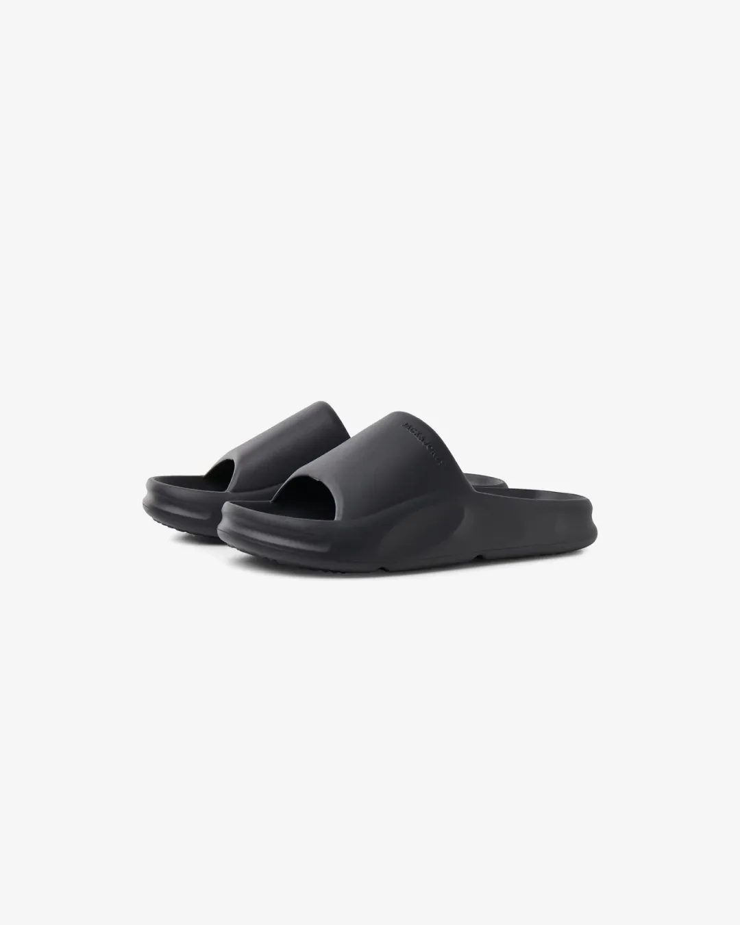relay - run running for muscle strength Jack & Jones slides in Navy Blue