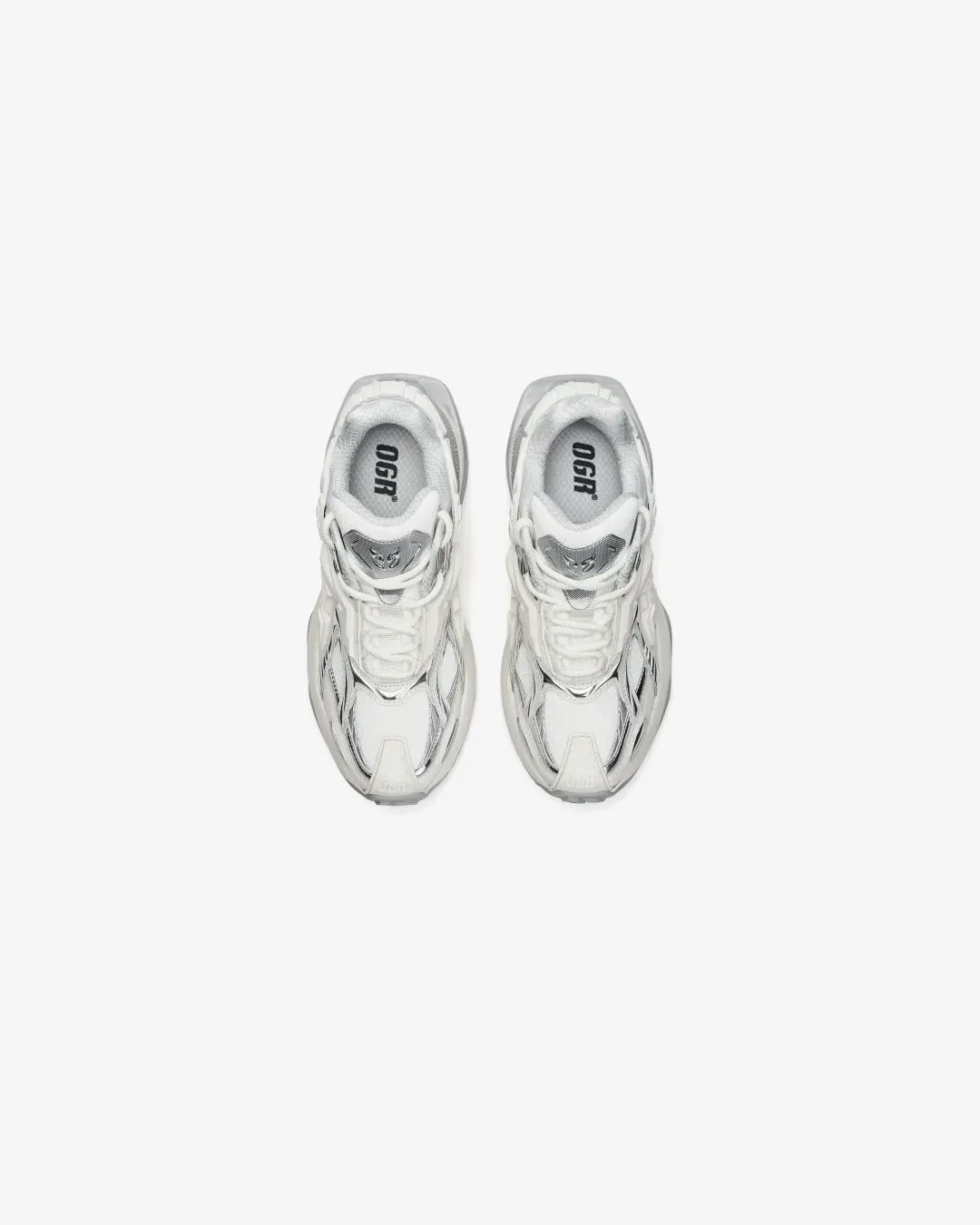 Flexible Fit Fight Mode OGR Chameleon 'Silver/White/Grey' World Sturdy Sneakers