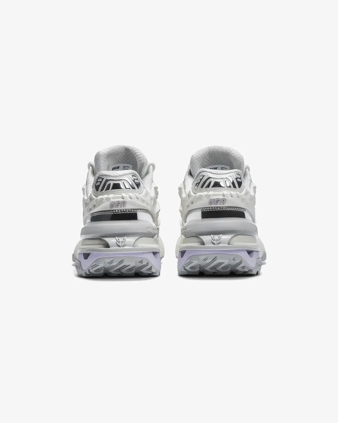 OGR Chameleon 'Silver/White/Grey' World Sturdy Sneakers cross - country meet running wear adaptable shoes