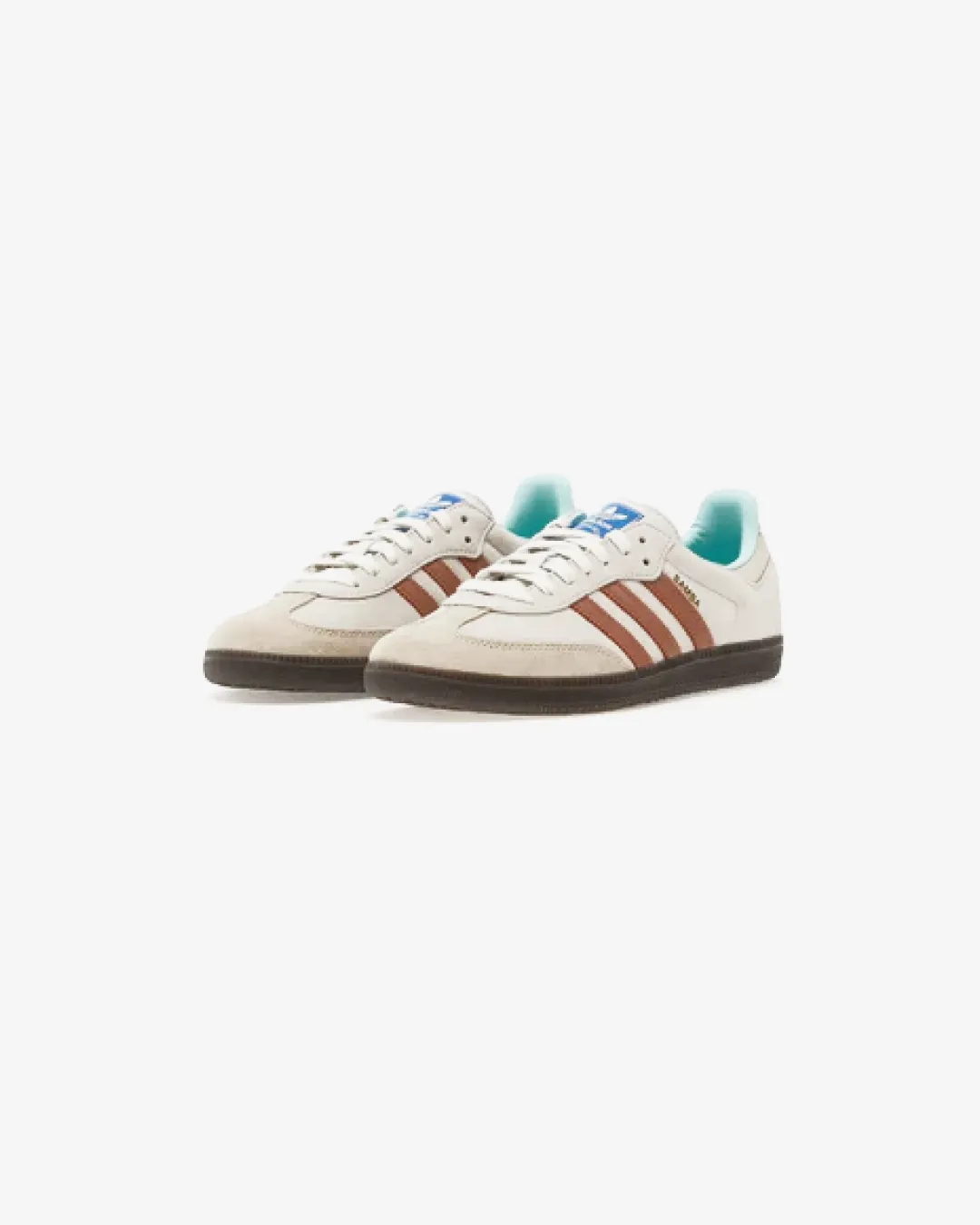 Adidas OG Samba Crystal White/ Clay Strata/ Gum Sneakers youth running footgear black shoes