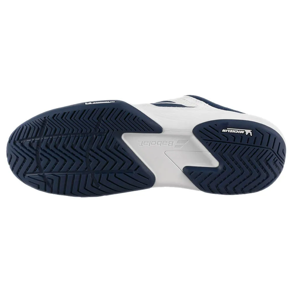 Babolat Men's SFX 4 - White/Estate Blue Fitness Ready Effortless Wear