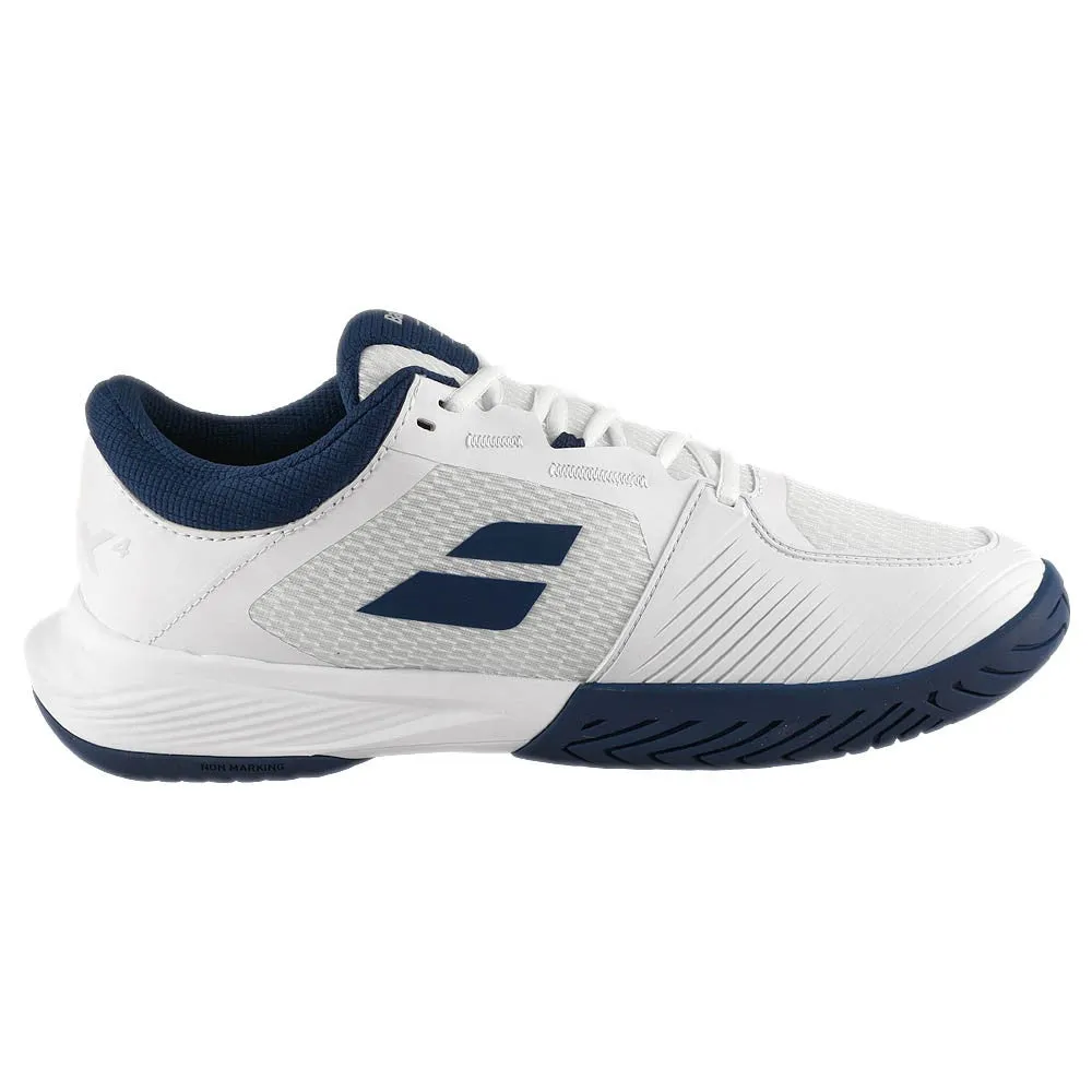 Babolat Men's SFX 4 - White/Estate Blue Motion Freedom Dynamic Sole