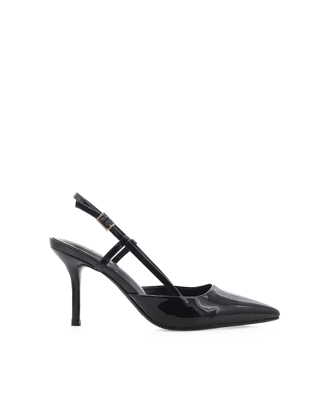 Statement Heels BETHANY - BLACK PATENT