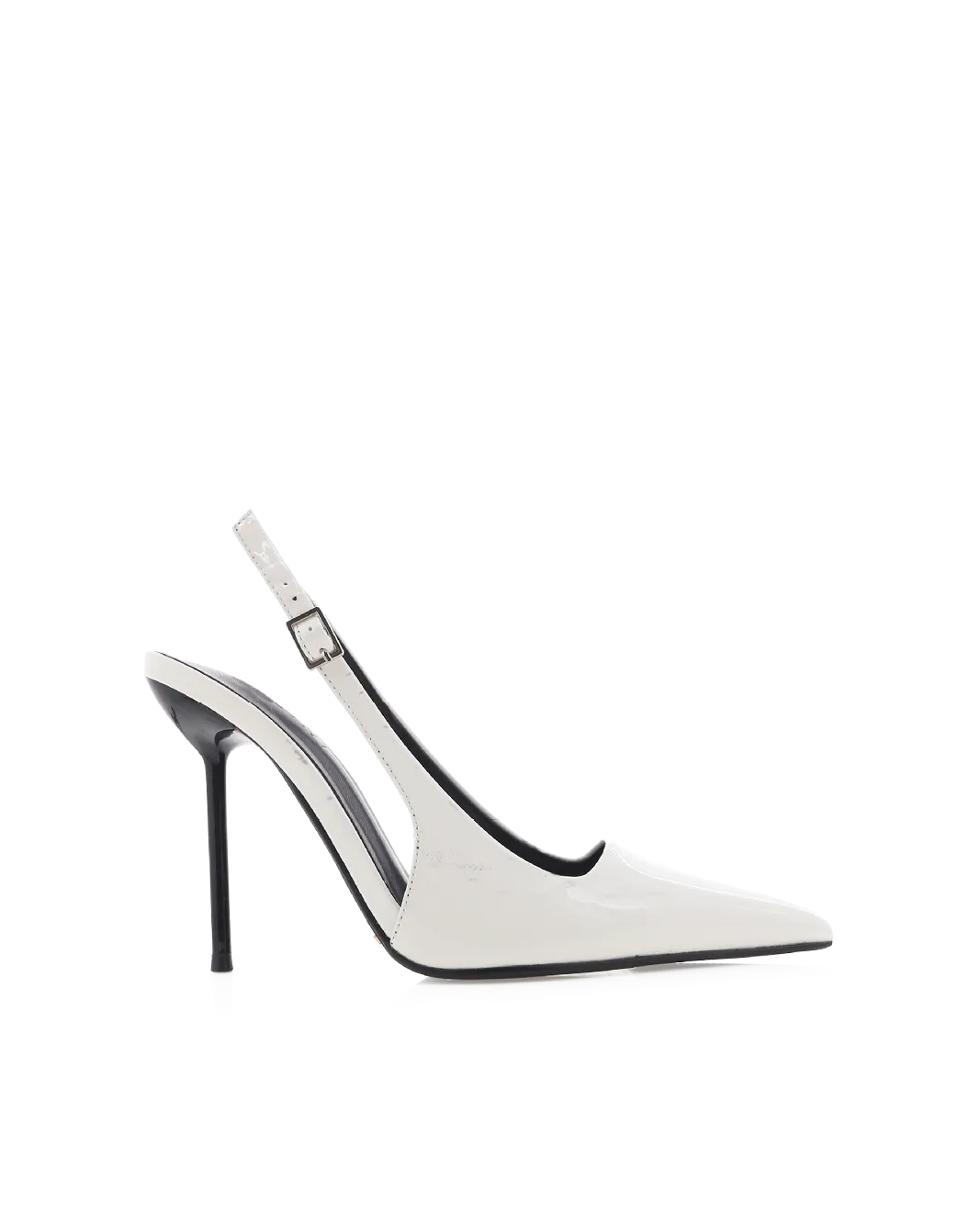 ISIDORE - WHITE PATENT High Top