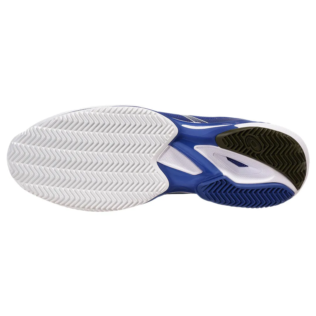 Iconic arch Elevated durability Asics Men's Solution Speed FF 3 - Clay - Dark Cobalt/White