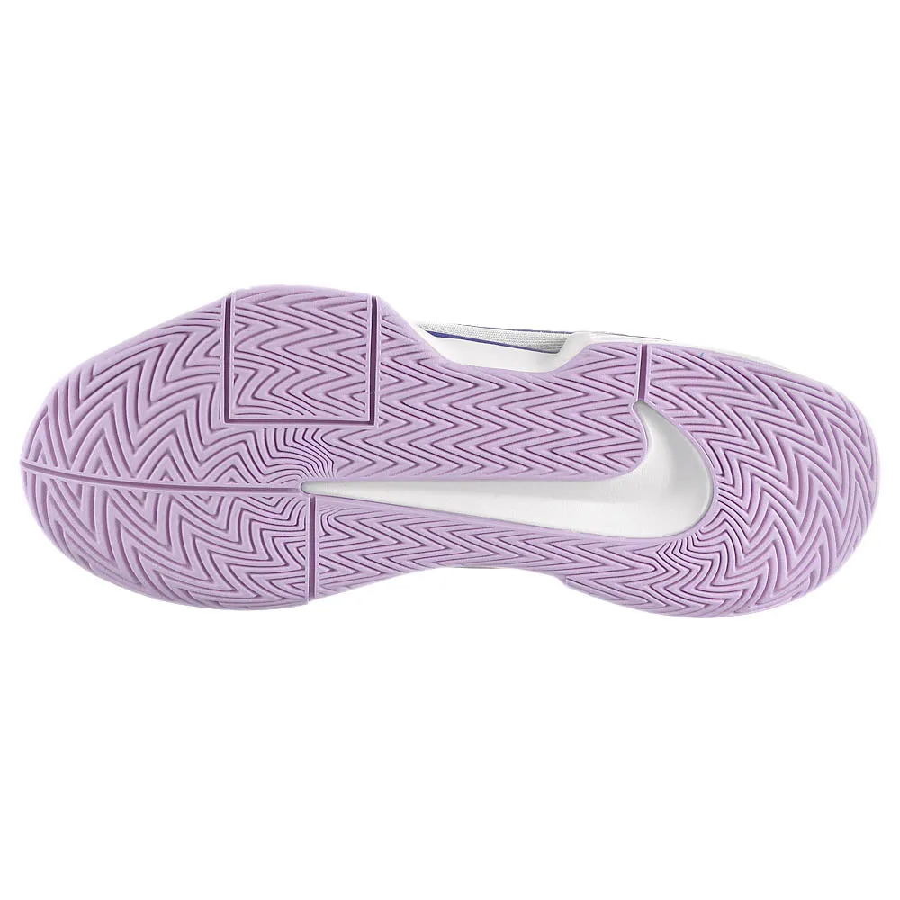 Easy Slip-On Effortless Wear Nike Women's Air Zoom GP Challenge Pro - White/Amethyst Tint