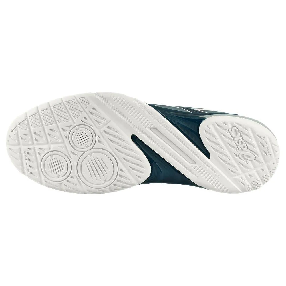 Asics Men's Powerbreak FF - White/Vintage Indigo Casual Touch Stretchy sole