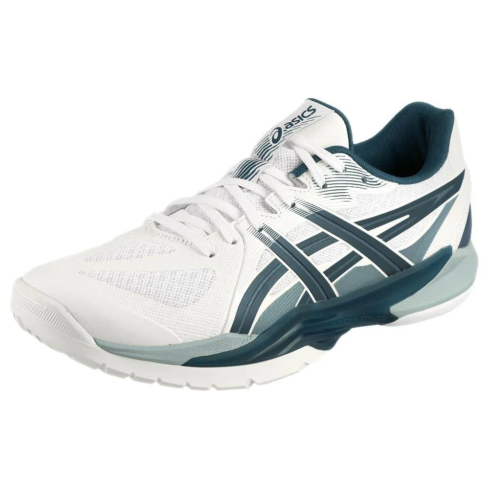 Fitted Design Asics Men's Powerbreak FF - White/Vintage Indigo