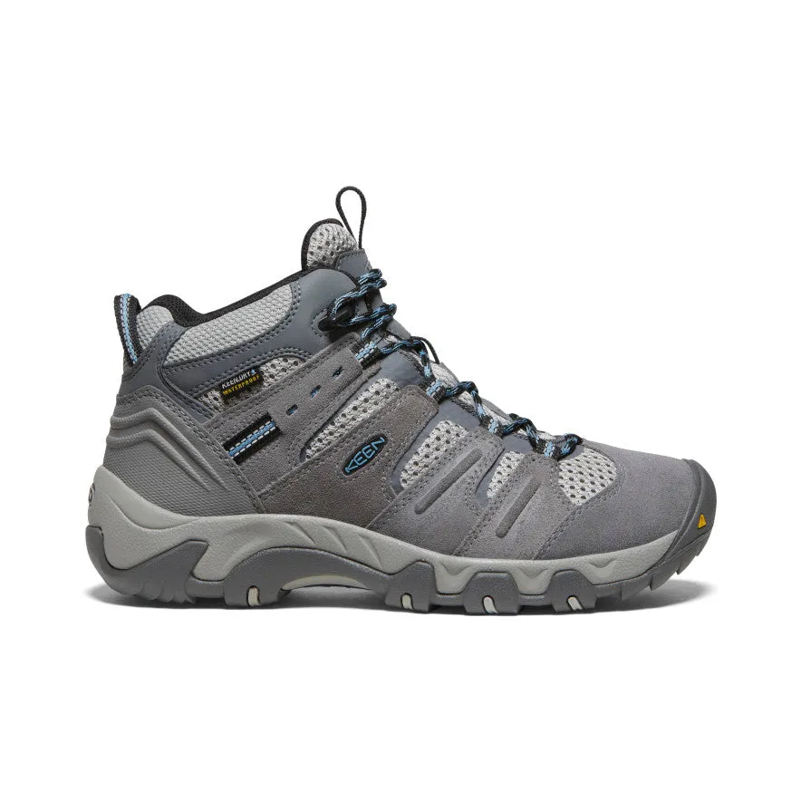 Women's Headout Waterproof Hiking Boot  |  Steel Grey/Blue Heaven Sturdy Frame lightweight fabric