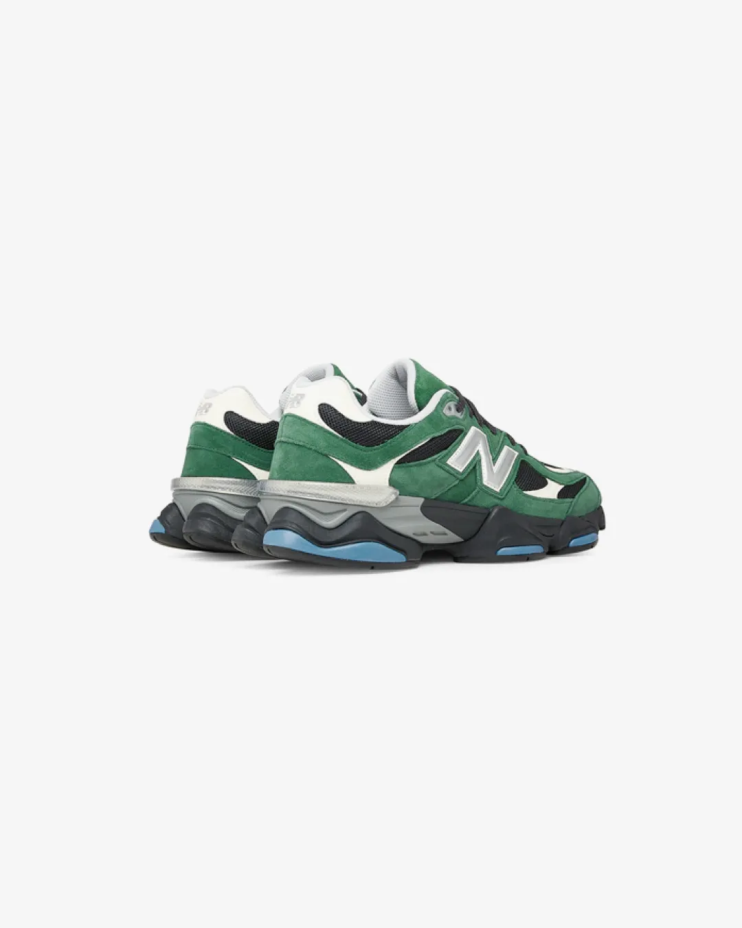 New Balance 9060 'Forest Green' Sneakers Craftsmanship