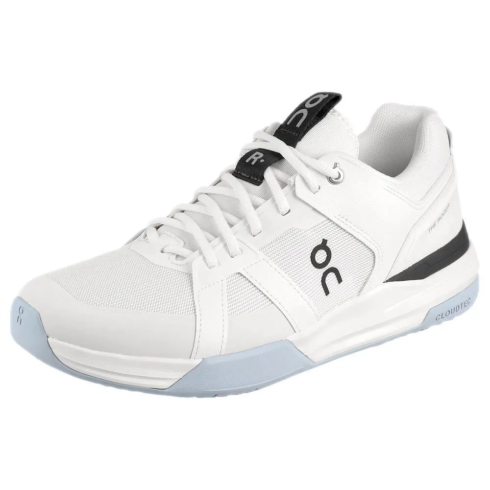 Built-in comfort ground grip On Men's THE ROGER Clubhouse Pro - Ivory/Chambray